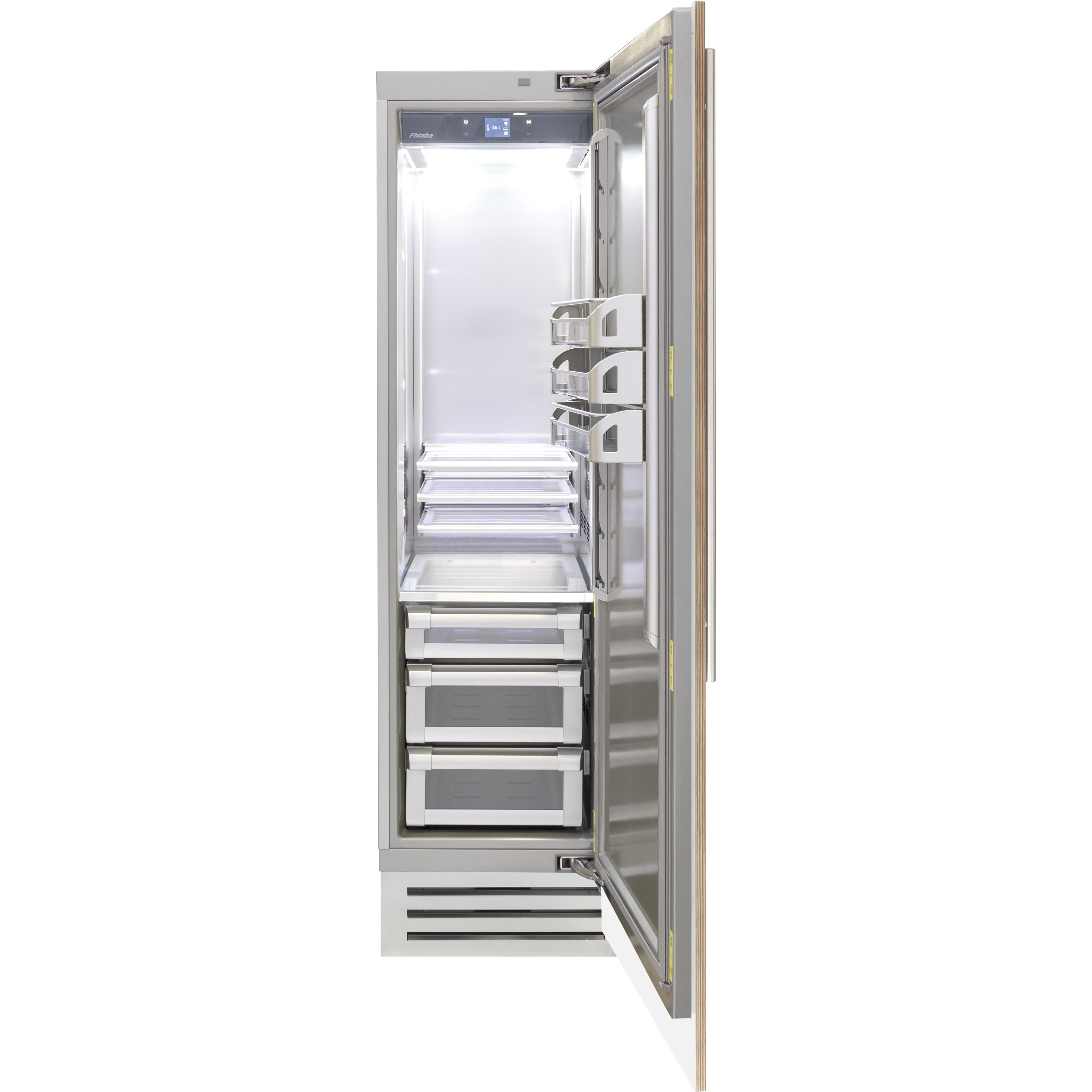 Fhiaba 24-inch, 13.03 cu. ft. Built-in All Refrigerator with Smart touch TFT Display FI24RFC-RO2 IMAGE 2