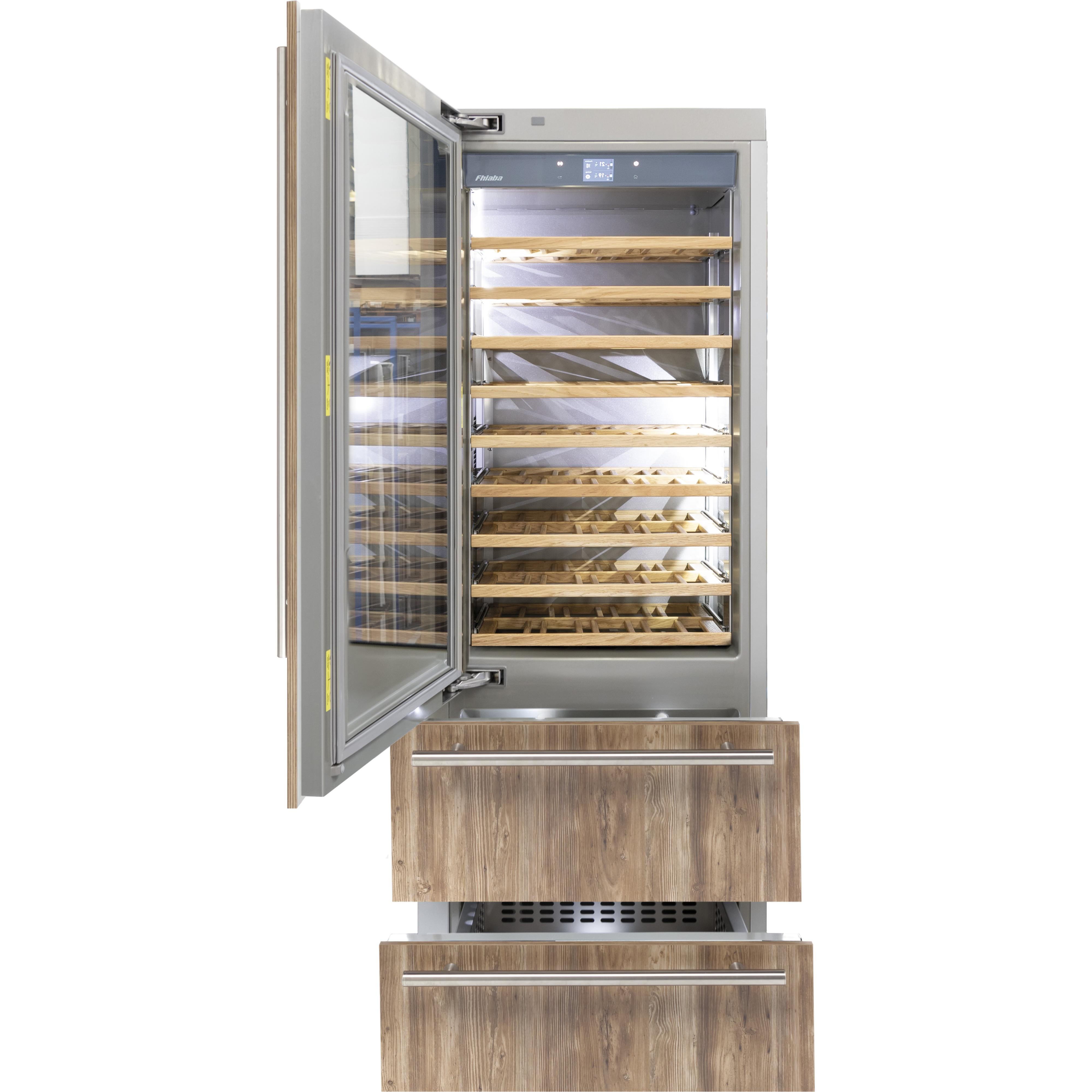Fhiaba 30-inch, Built-in Refrigeration with Wine Storage FI30BDW-LGO1 IMAGE 2