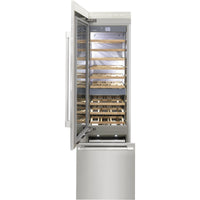 Fhiaba 24-inch Built-in Wine Cellar and Freezer Refrigerator with Smart Touch TFT Display FK24BWR-LGS1 IMAGE 2