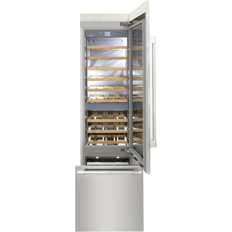FK24BWRRGS1 Fhiaba 24inch Builtin Wine Cellar and Freezer
