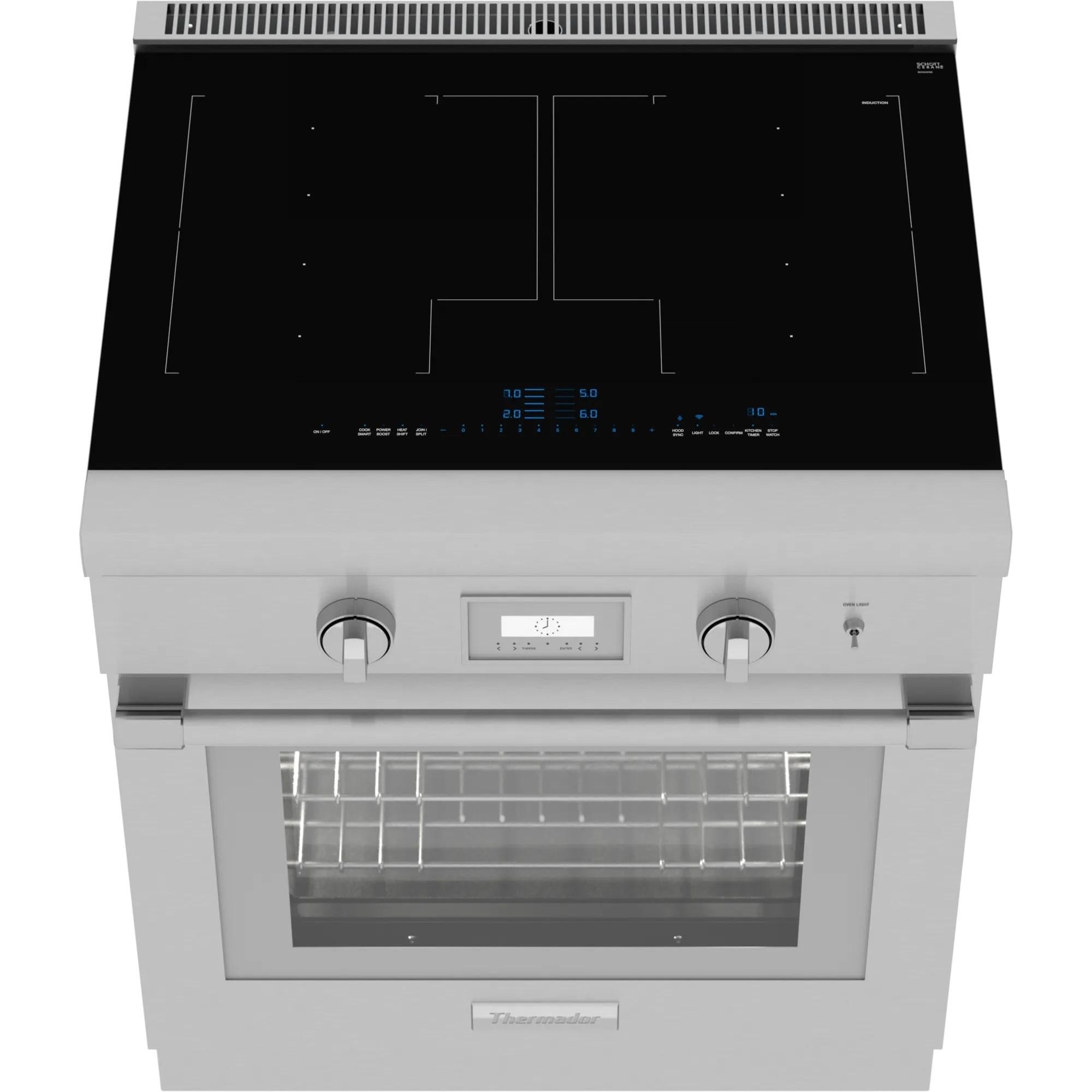 Thermador 30-inch Induction Range with HomeConnect PRI30LBHC IMAGE 3