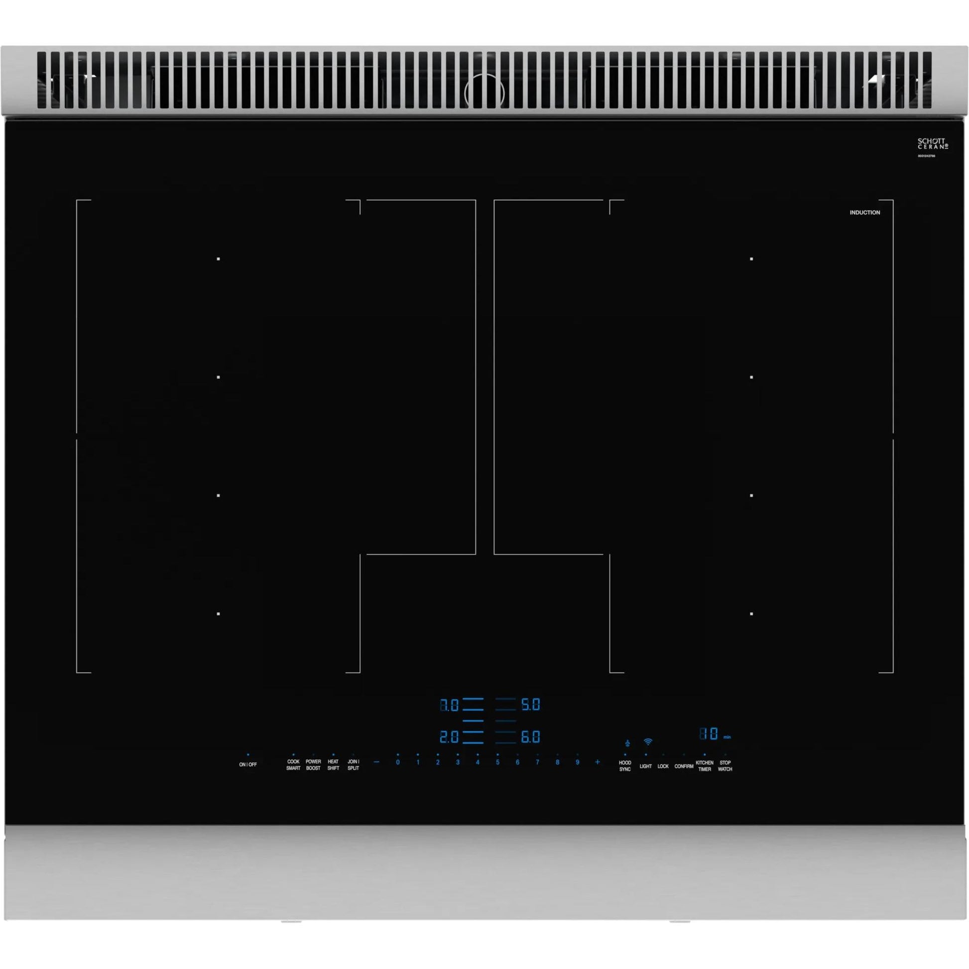 Thermador 30-inch Induction Range with HomeConnect PRI30LBHC IMAGE 6