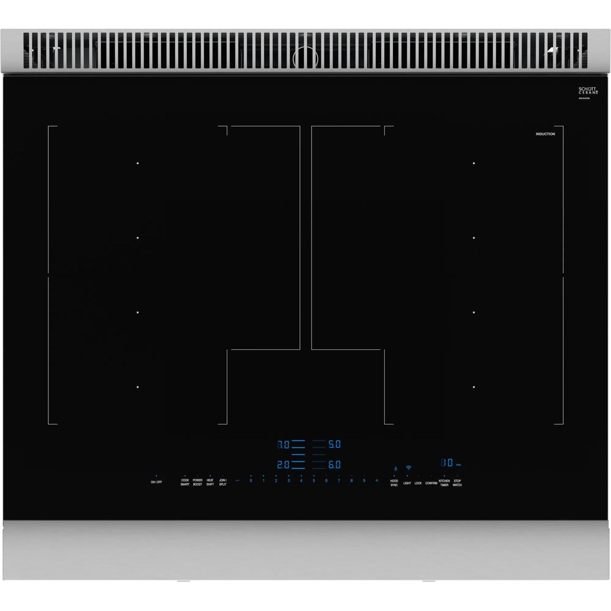 Thermador 30-inch Induction Range with HomeConnect PRI30LBHC IMAGE 6
