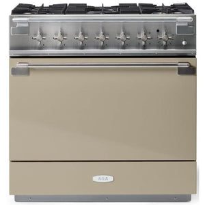 AGA 36-in Elise Freestanding Dual Fuel Range with True European Convection AEL361DFFWN IMAGE 1