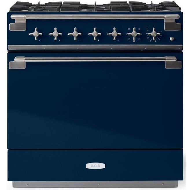 AGA 36-in Elise Freestanding Dual Fuel Range with True European Convection AEL361DFIND IMAGE 1