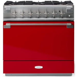 AGA 36-in Elise Freestanding Dual Fuel Range with True European Convection AEL361DFPCR IMAGE 1