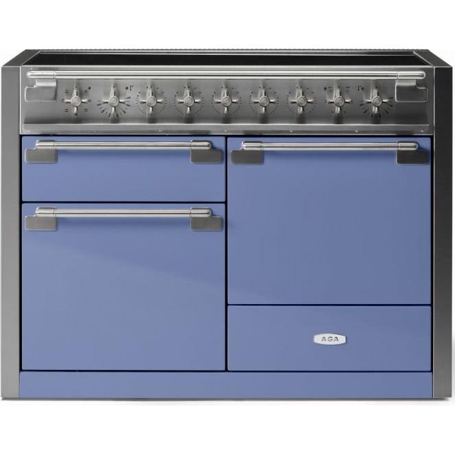 AEL481INCBB AGA 48inch Elise Induction Range with True European
