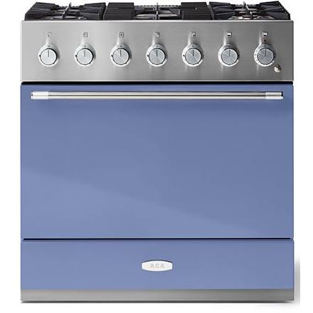 AGA 36-inch Mercury Dual Fuel Range with True European Twin Fan Convection AMC36DFCBB IMAGE 1