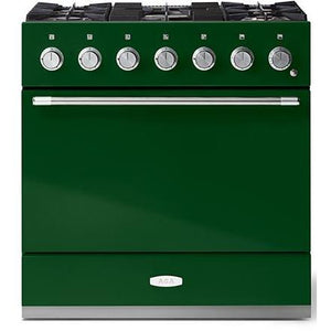 AGA 36-inch Mercury Dual Fuel Range with True European Twin Fan Convection AMC36DFCWG IMAGE 1