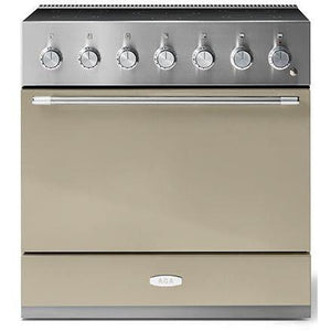 AGA 36-inch Mercury Induction Range with True European Twin Fan Convection AMC36INFWN IMAGE 1
