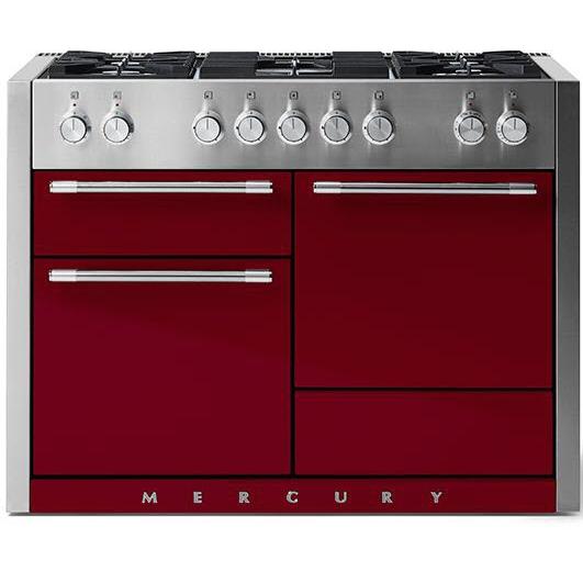 AGA 48-inch Mercury Dual Fuel Range with True European Convection AMC48DFCNB IMAGE 1