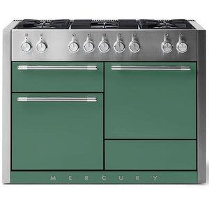 AGA 48-inch Mercury Dual Fuel Range with True European Convection AMC48DFMG IMAGE 1