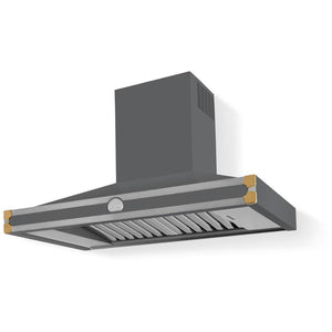 La Cornue 43-inch CornuFé 110 Series Wall Mount Range Hood H1GF IMAGE 1