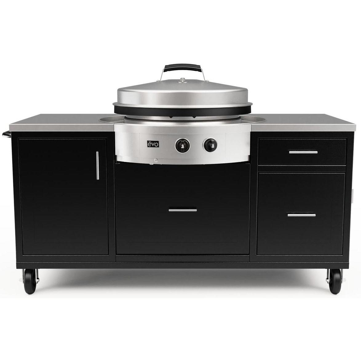 evo Onyx Grill Cart for Affinity 25G 10-0045-25 IMAGE 4