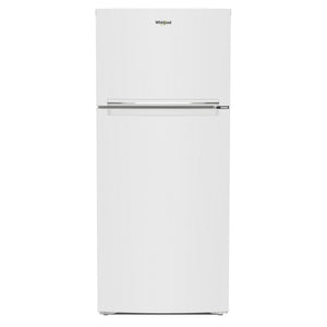 Whirlpool 28-inch Freestanding Top Freezer Refrigerator WRTX5328PW IMAGE 1