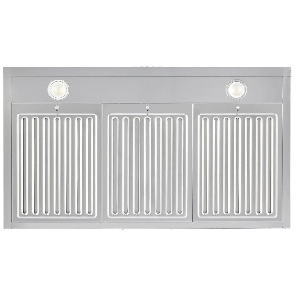 Kobe 36-Inch Brillia RAX21 SQB-2 Series Wall Mount Hood RAX2136SQB-WM-2 IMAGE 2