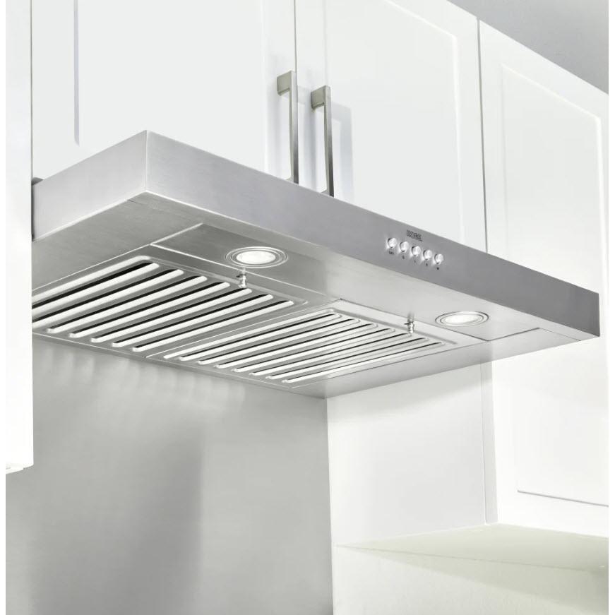 Kobe 36-Inch Brillia RAX21 SQB-2 Series Wall Mount Hood RAX2136SQB-WM-2 IMAGE 3