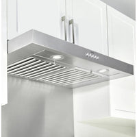 Kobe 36-Inch Brillia RAX21 SQB-2 Series Wall Mount Hood RAX2136SQB-WM-2 IMAGE 3