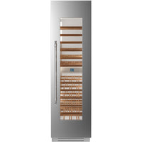 Bertazzoni 80-Bottle Wine Cellar with Two Temperature Zones REF24WCPIXR/23 IMAGE 1