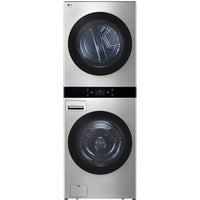 LG Studio Stacked Washer/Dryer Electric Laundry Center with Allergiene® Cycle SWWE50N3 IMAGE 1