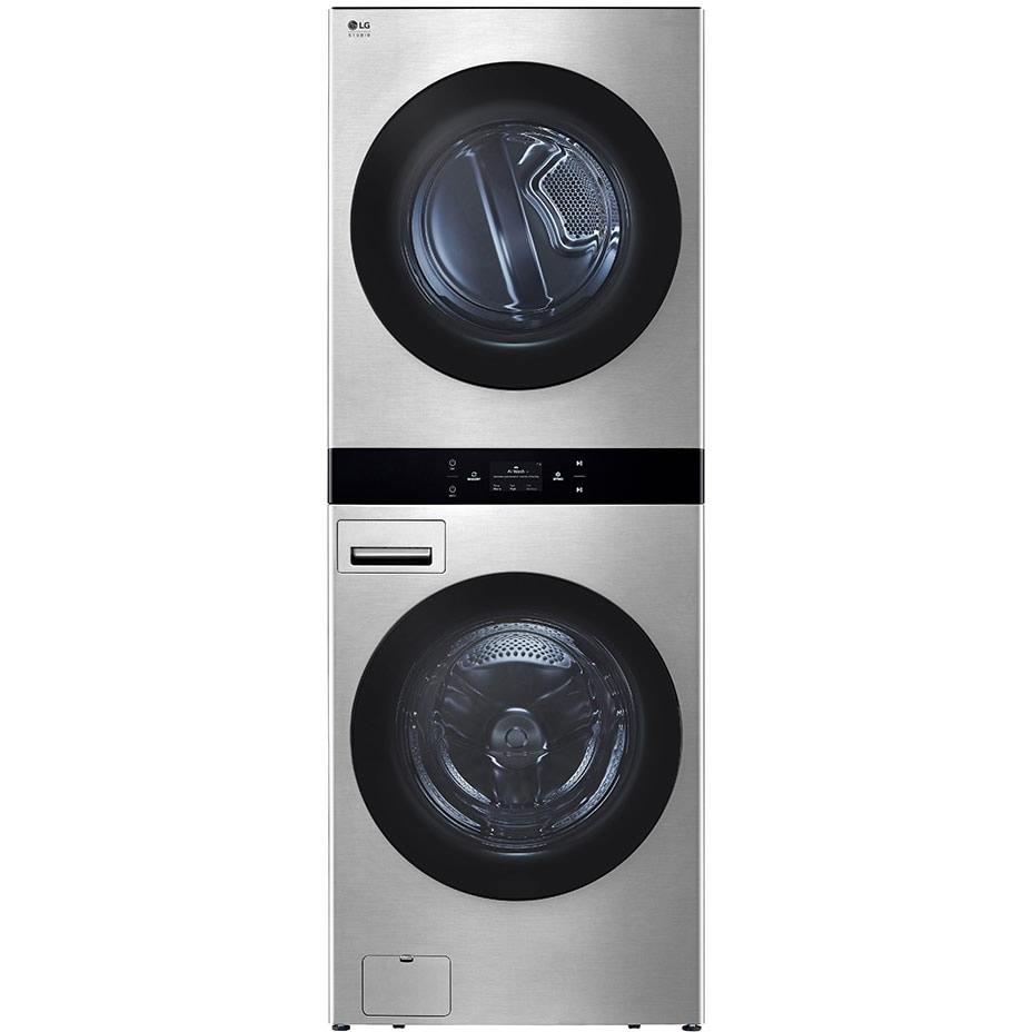 LG Studio Stacked Washer/Dryer Electric Laundry Center with Allergiene® Cycle SWWE50N3 IMAGE 1