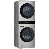 LG Studio Stacked Washer/Dryer Electric Laundry Center with Allergiene® Cycle SWWE50N3 IMAGE 2