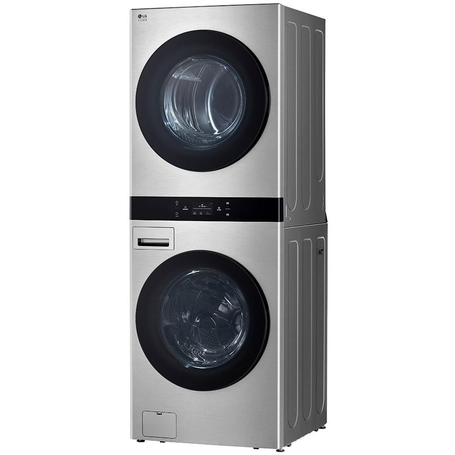 LG Studio Stacked Washer/Dryer Electric Laundry Center with Allergiene® Cycle SWWE50N3 IMAGE 3
