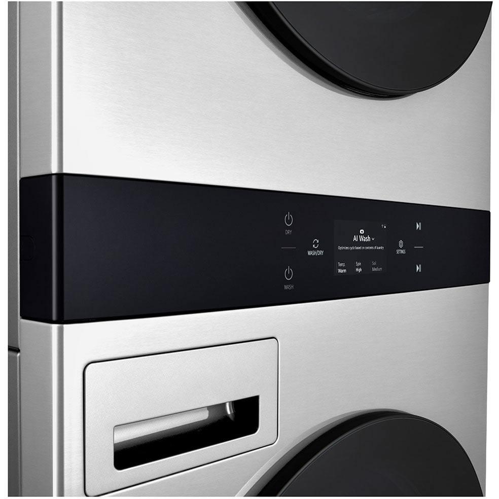 LG Studio Stacked Washer/Dryer Electric Laundry Center with Allergiene® Cycle SWWE50N3 IMAGE 6