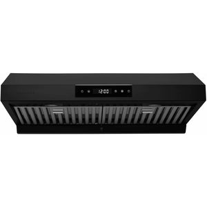 Hauslane 30-inch Chef Standard Range Hood UC-PS18BLK-30 IMAGE 1