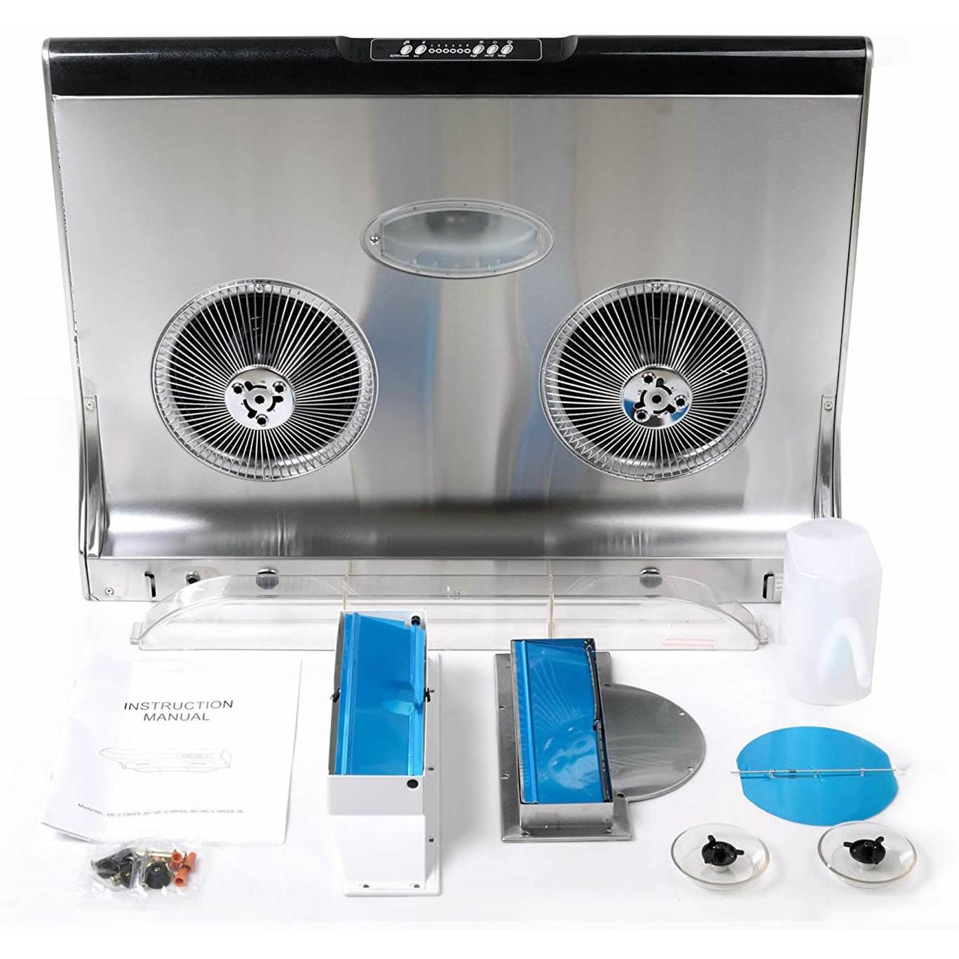 Hauslane 30-inch Standard Range Hood UC-C395SS-30 IMAGE 7