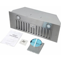 Hauslane 30-inch Chef Custom Insert Range Hood IN-R100SS-30 IMAGE 7