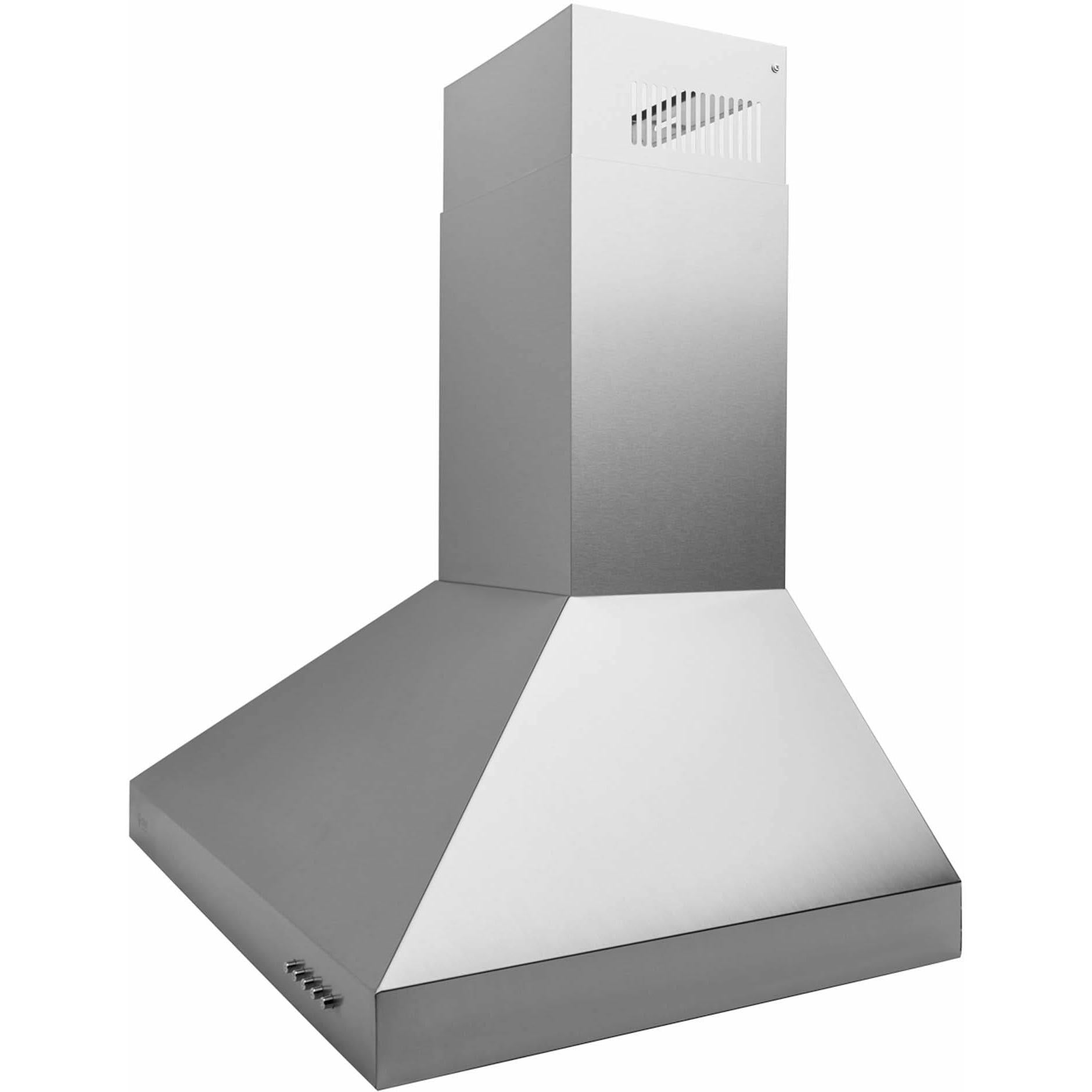 Hauslane 30-inch Chef Chimney Range Hood WM-530SS-30B IMAGE 3