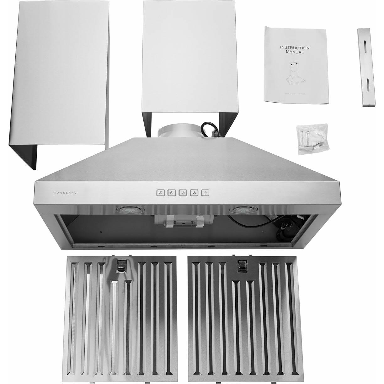 Hauslane 30-inch Chef Chimney Range Hood WM-530SS-30P IMAGE 6