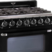 Unique Appliances 36-inch Freestanding Classic Retro Gas Range with Pro Convection UGP-36CR B IMAGE 10