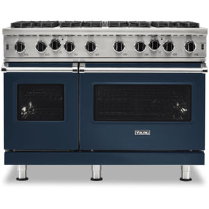 Viking 48-inch Freestanding Gas Range with Gourmet-Glo™ Gas Infrared Broiler VGIC5482-8BSBLP IMAGE 1