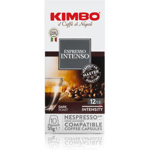 Kimbo Espresso Intenso - *Nespresso® Original compatible coffee capsules, 10 caps KNI IMAGE 1