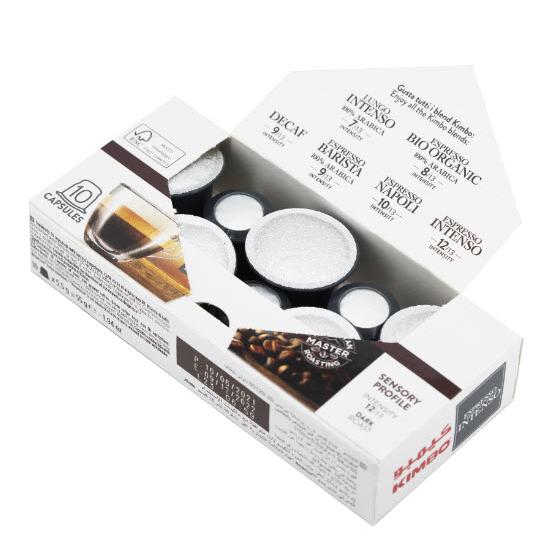 Kimbo Espresso Intenso - *Nespresso® Original compatible coffee capsules, 10 caps KNI IMAGE 4