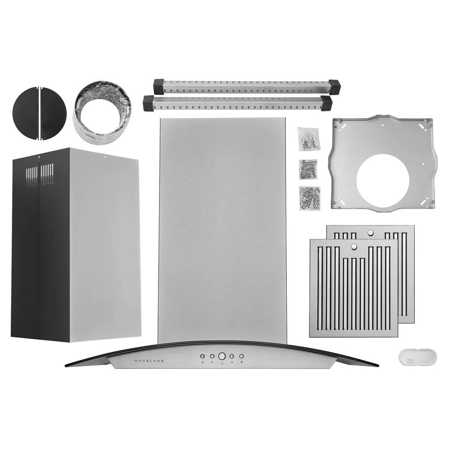 Hauslane 30-inch Convertible Island Range Hood IS-200SS-30 IMAGE 8