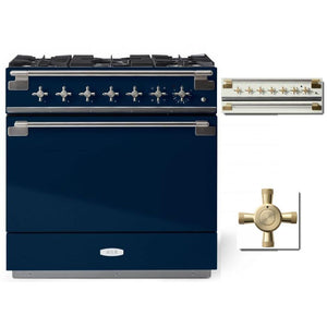 AGA 36-in Elise Freestanding Dual Fuel Range with True European Convection AEL361DFABIND IMAGE 1