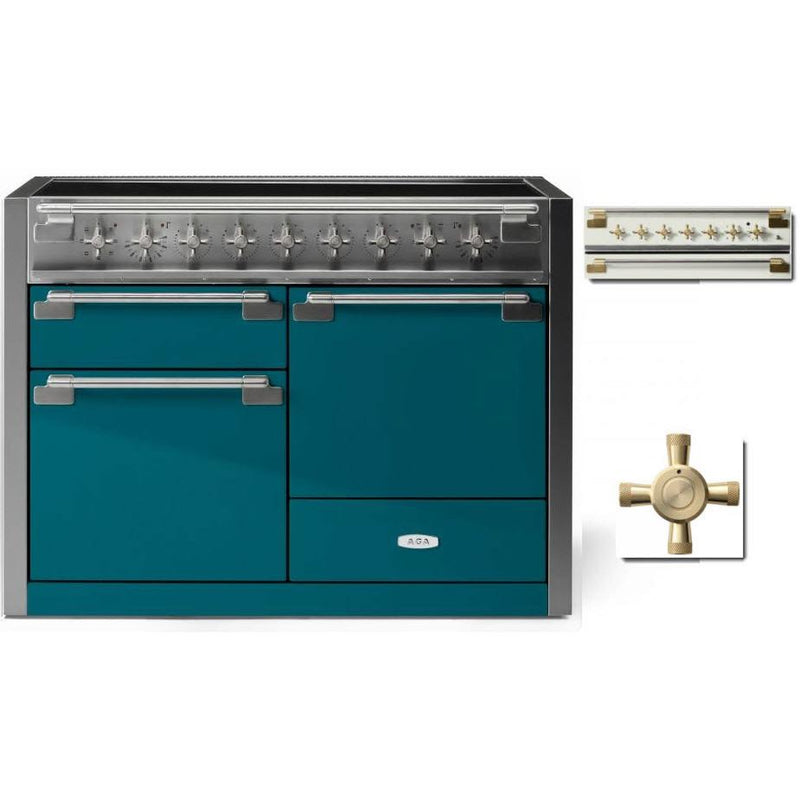 AGA 48-inch Elise Induction Range with True European Convection AEL481INABSAL IMAGE 1