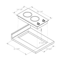 Kenyon 14-inch Built-in Cooktop B41511 IMAGE 3