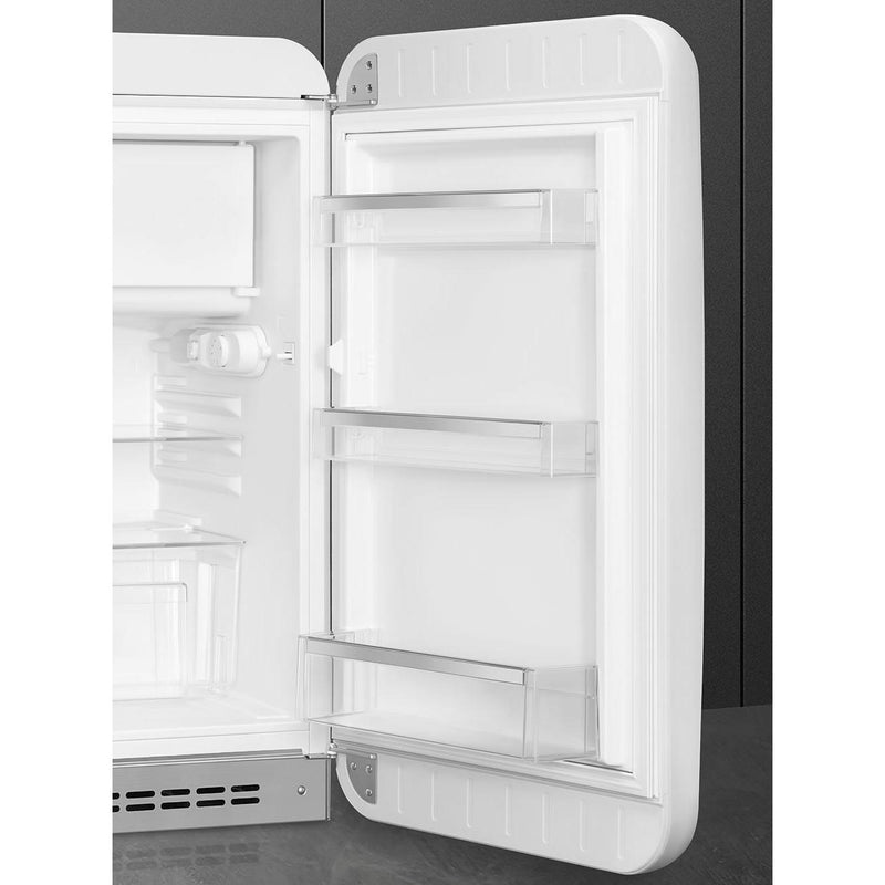 Smeg 22-inch, 4.48 cu. ft. Compact Refrigerator FAB10URWH3 IMAGE 6