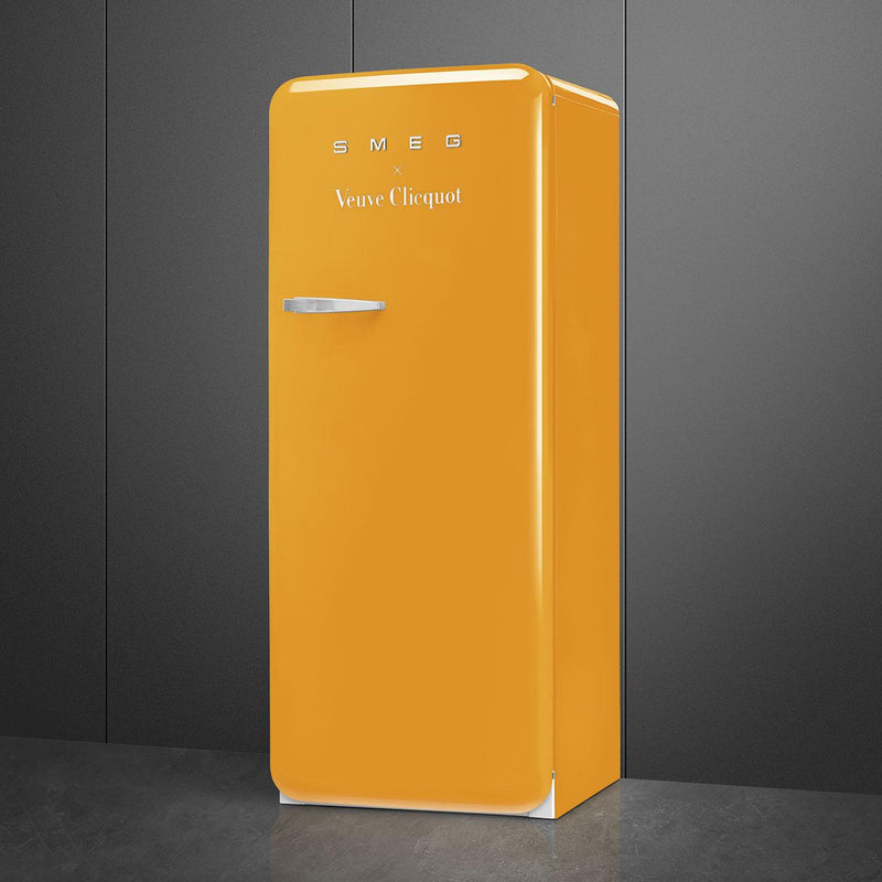 Smeg 24-inch, 9.92 cu. ft. Top Freezer Refrigerator FAB28URDYVC3 IMAGE 4
