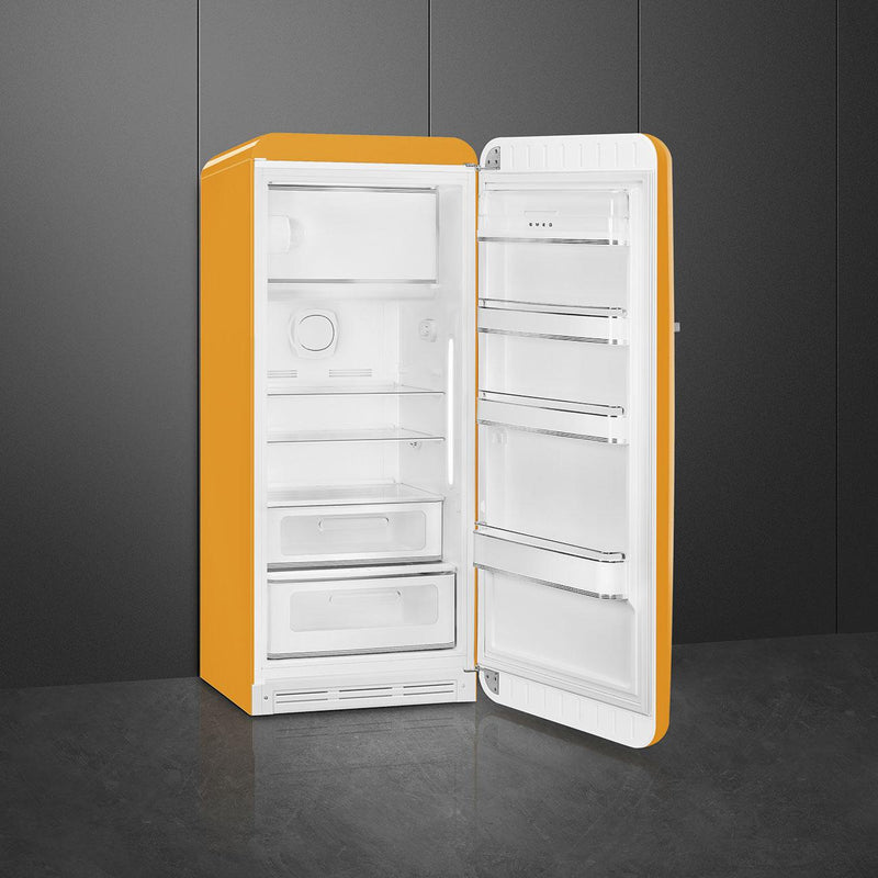 Smeg 24-inch, 9.92 cu. ft. Top Freezer Refrigerator FAB28URDYVC3 IMAGE 6