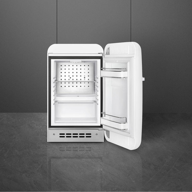 Smeg 16-inch, 1.34 cu. ft. Compact Refrigerator FAB5URWH3 IMAGE 2
