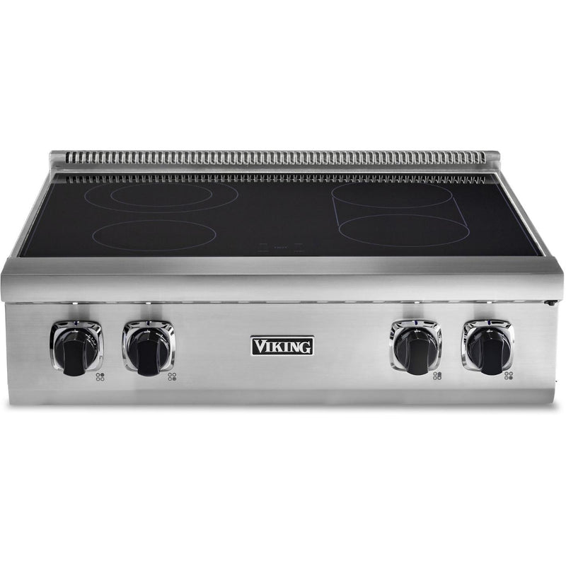 Viking 30-inch 5 Series Electric Rangetop with QuickCook™ Surface Elements VERT53014BSS IMAGE 1