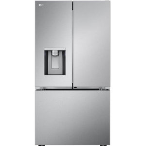 LG 36-inch, 30.7 cu. ft. Counter-Depth French 3-Door Refrigerator with Wi-Fi LRYXS3106S IMAGE 1