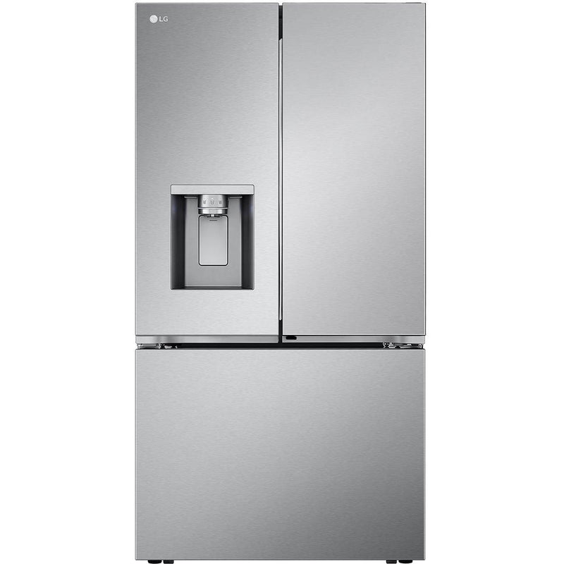 LG 36-inch, 30.7 cu. ft. Counter-Depth French 3-Door Refrigerator with Wi-Fi LRYXS3106S IMAGE 1