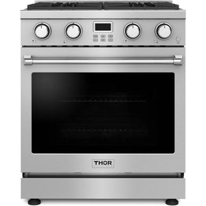 Thor Kitchen 30-inch Freestanding Gas Range with Convection Technology ARG30 IMAGE 1