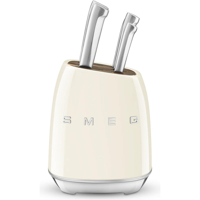 KBSF01CR Smeg Knife Block with 6 Knives KBSF01CR TA Appliance TA